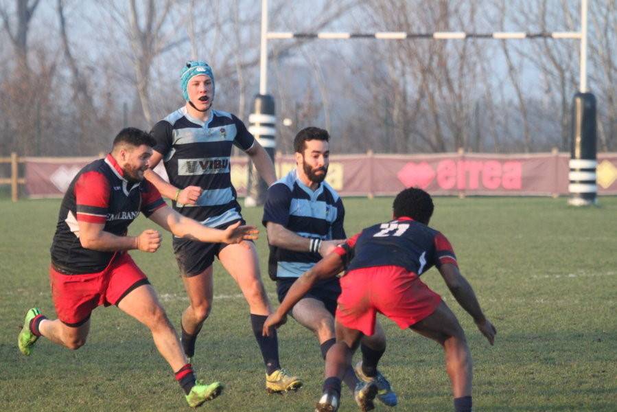 amatori parma rugby azione