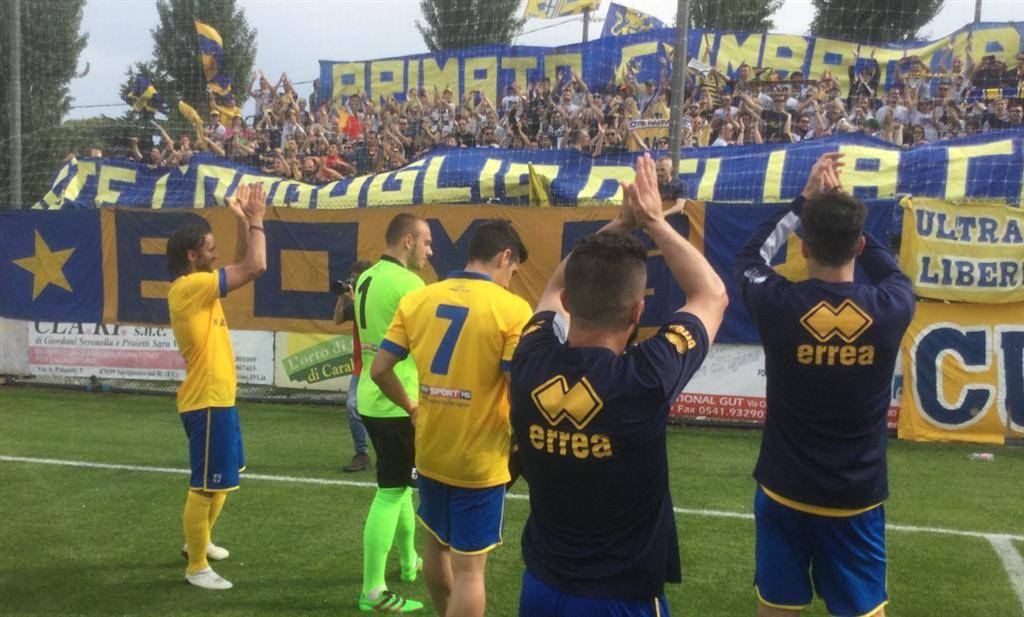 parma esultanza a san mauro ultima serie d