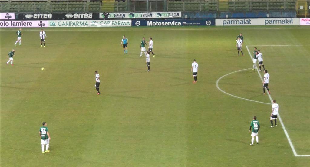 parma contro pordenone