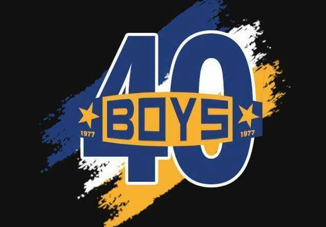 boys logo 40 anni