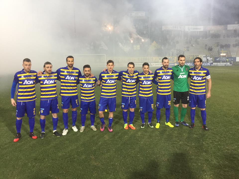 parma formazione contro forli