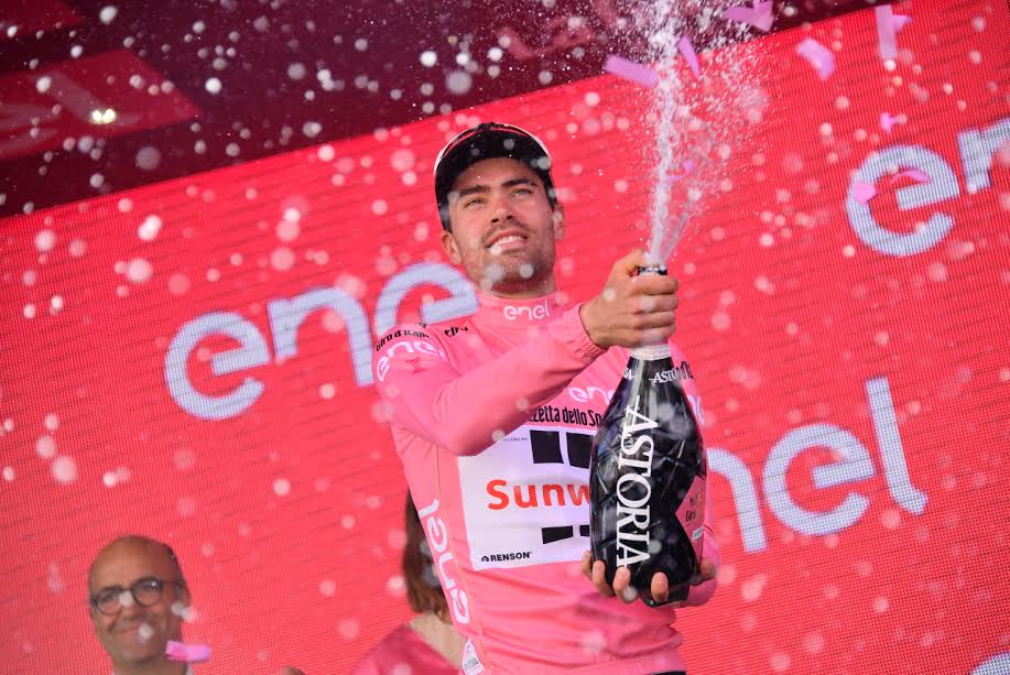 dumoulin maglia rosa 1