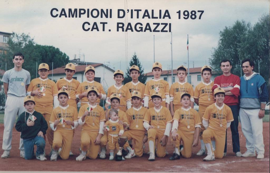 collecchio baseball Ragazzi1987