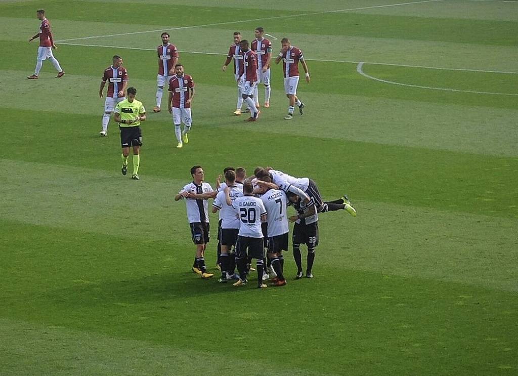 parma esultanza gol