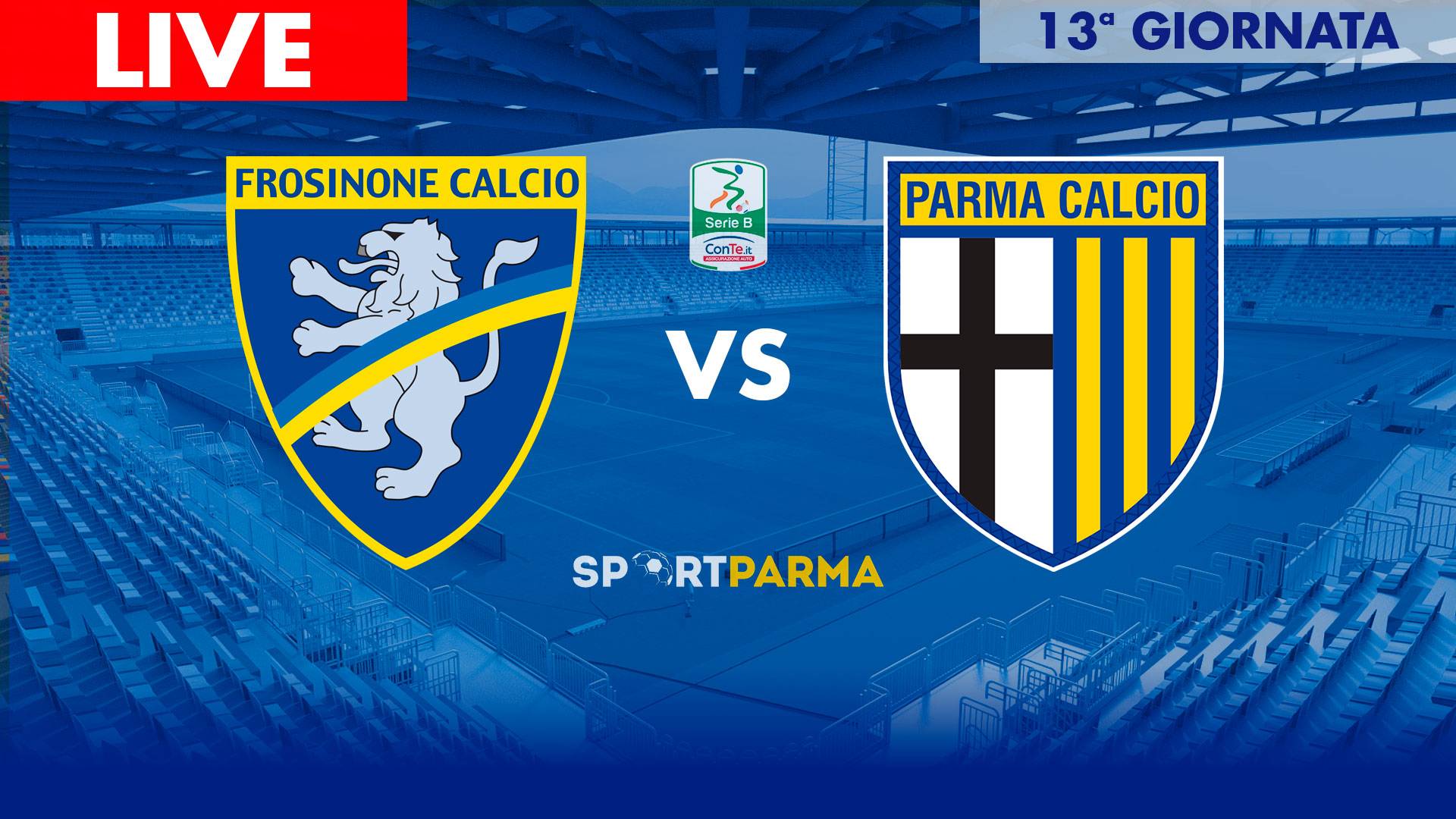 frosinone parma live