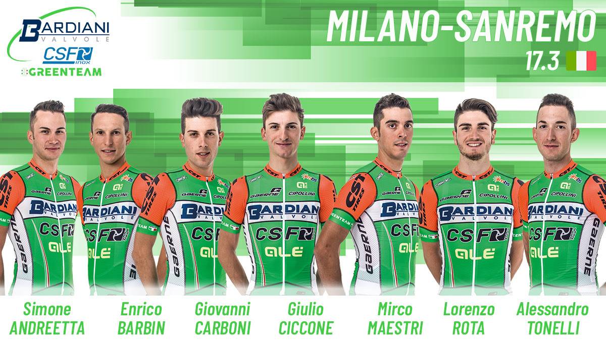 bardiani milano sanremo 2018