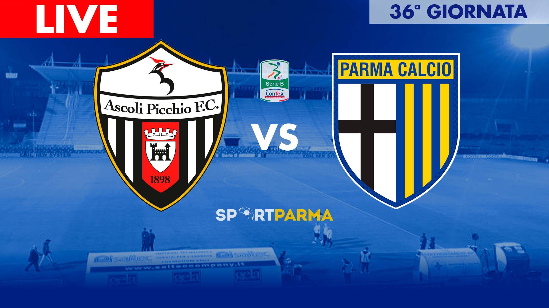 ascoli parma live