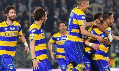 parma esultanza gol calaiò ad ascoli