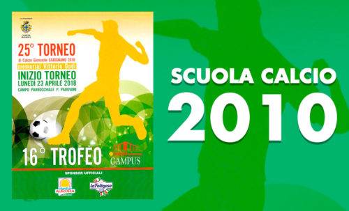 Scuola Calcio 2010 - Torneo Carignano 2018