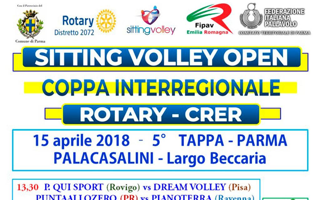 sitting volley rotary cup orizzontale