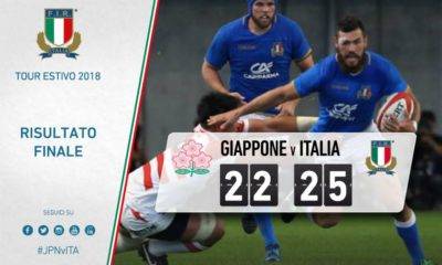 ITALRUGBY VS GIAPPONE