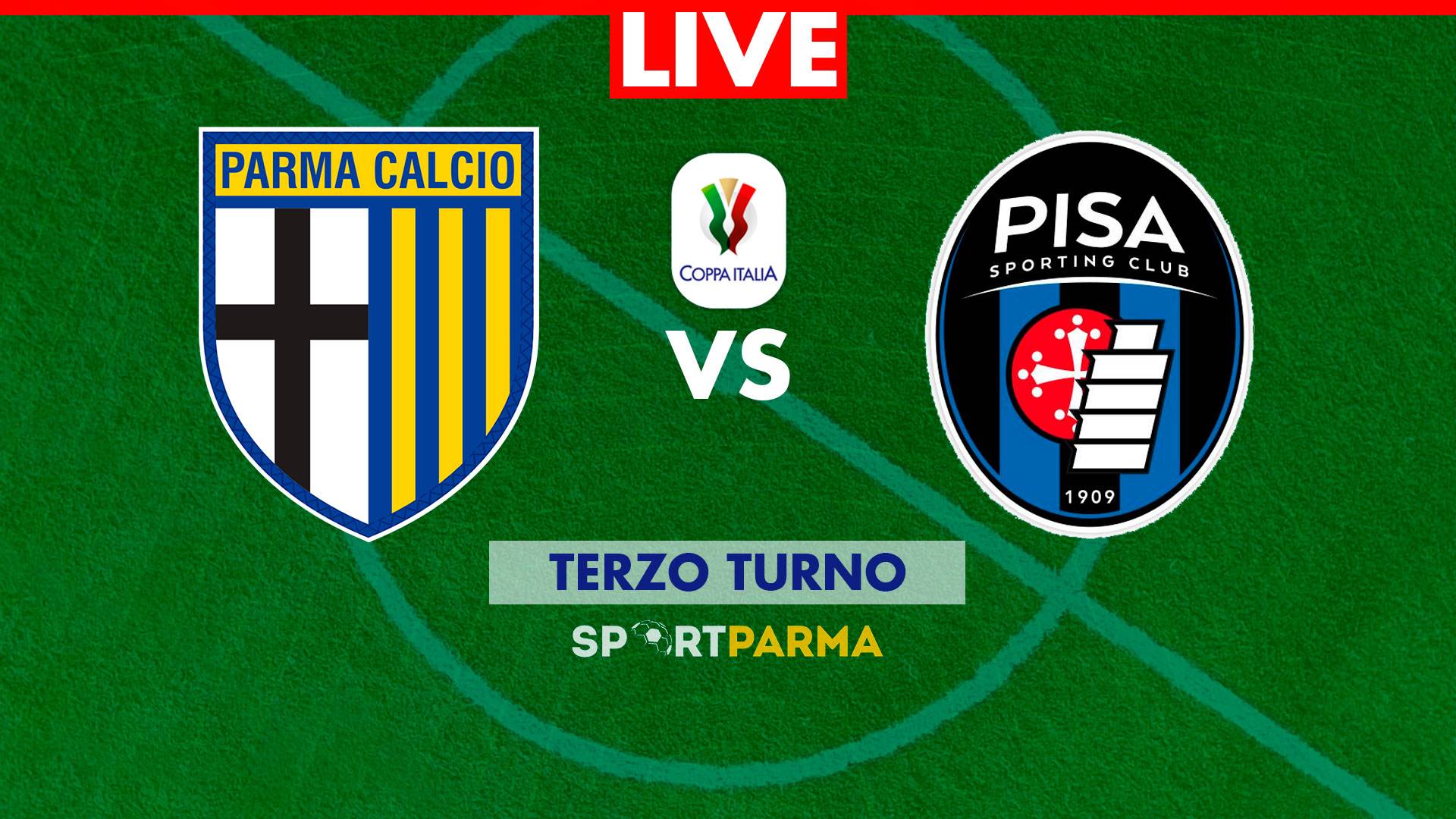 parma pisa live