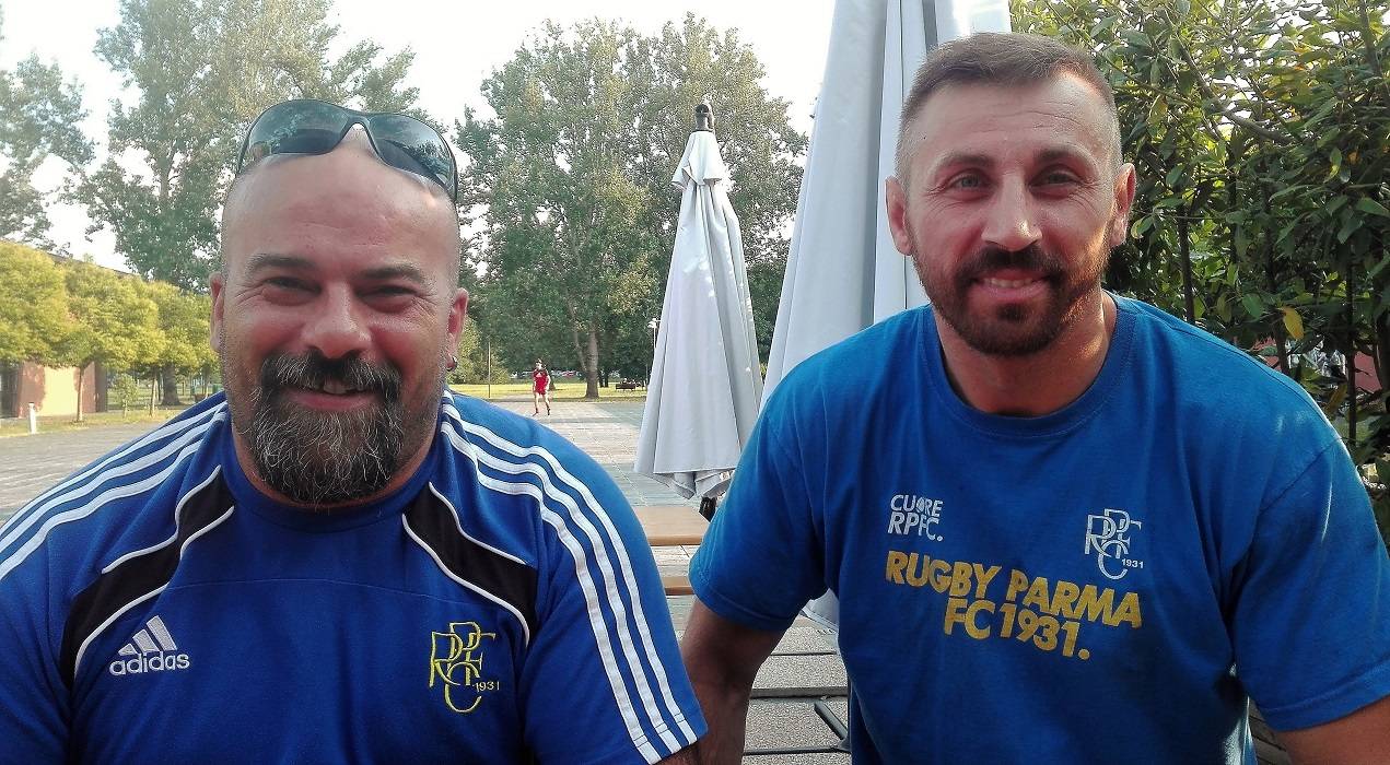 rugby parma Gutierrez e Pascu