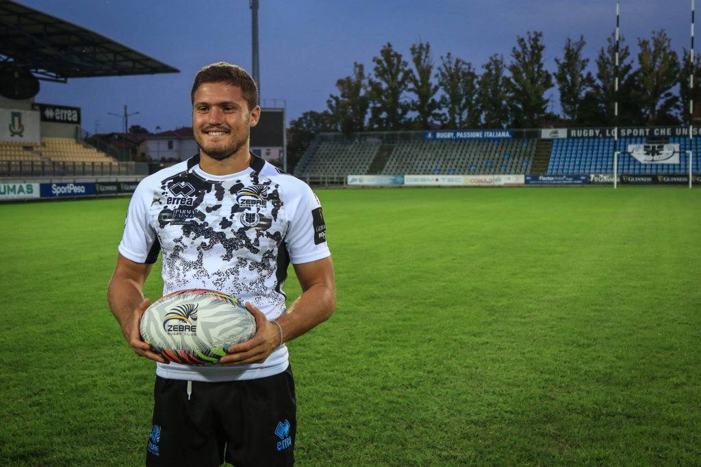zebre rugby giocatore