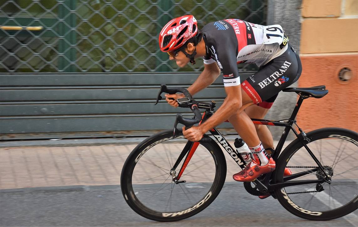 Simone Buda in azione 2018 teal beltrami tsa