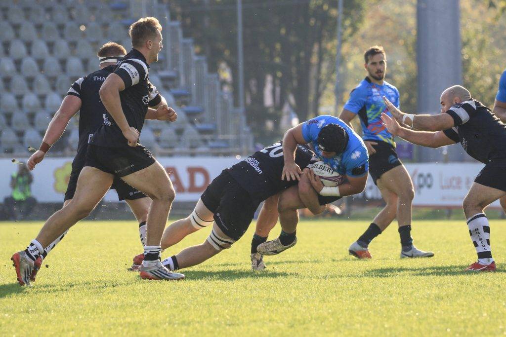 zebre rugby placcaggio