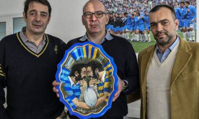 Borri Prati e Ragone presentano il trofeo del derby in conferenza stampa a dicembre