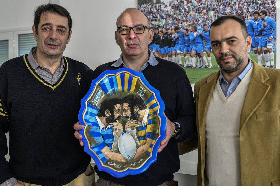 Borri Prati e Ragone presentano il trofeo del derby in conferenza stampa a dicembre