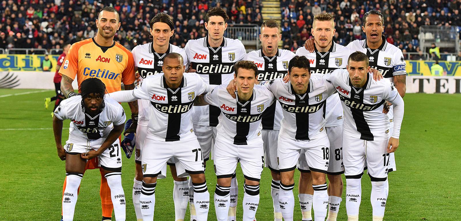 parma calcio formazione iniziale a cagliari