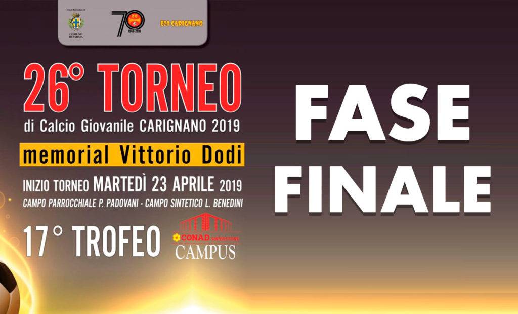 Torneo Di Carignano La Fase Finale Sportparma