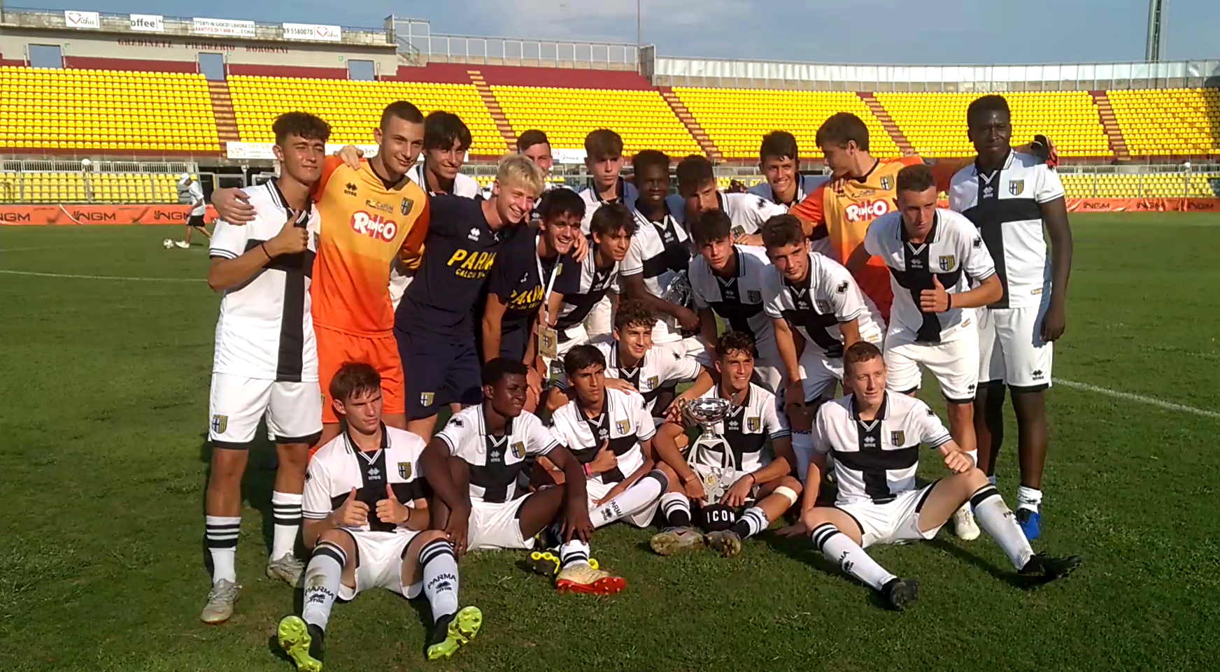 PARMA UNDER 17 VINCITORE DELL 11° MEMORIAL VITULANO LIVORNO 25 08 2019