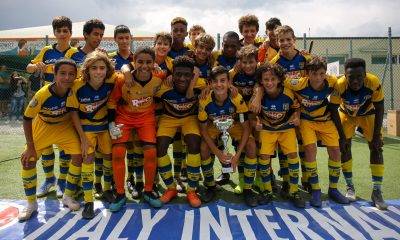 Parma Under 14 vincitore della Italy International Cup 09 09 2019