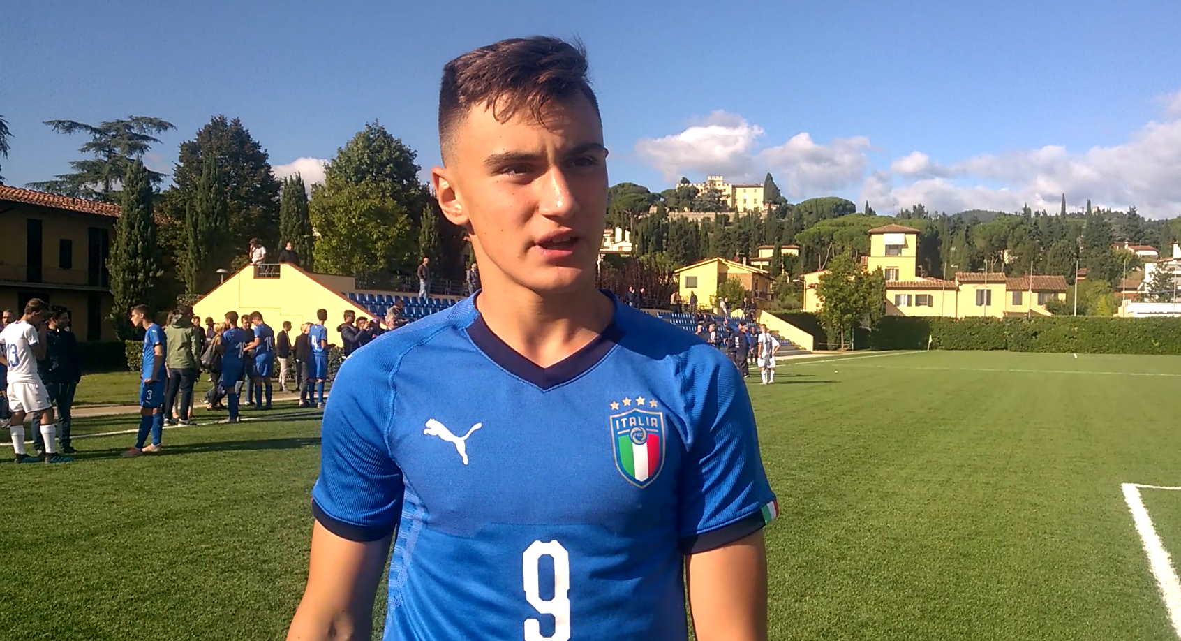 giacomo marconi selezione centro nord italia under 15 coverciano 03 10 2019 rid