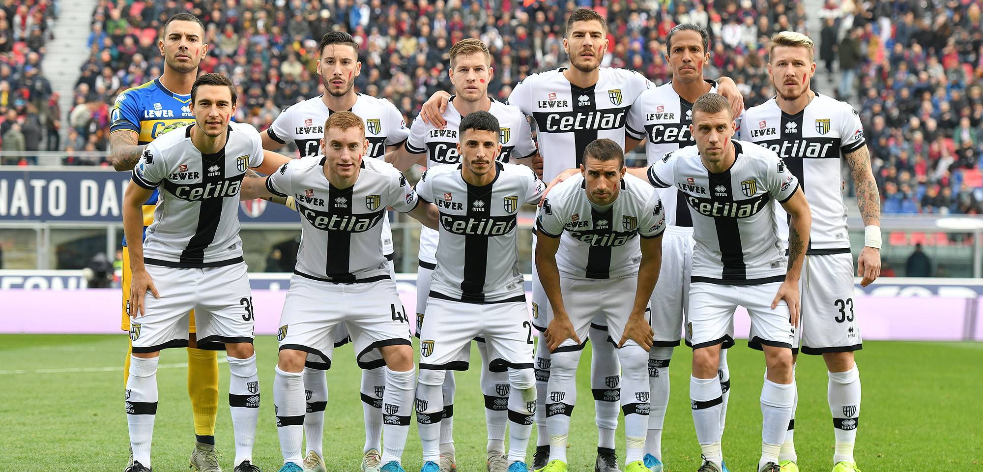 parma formazione titolare a bologna