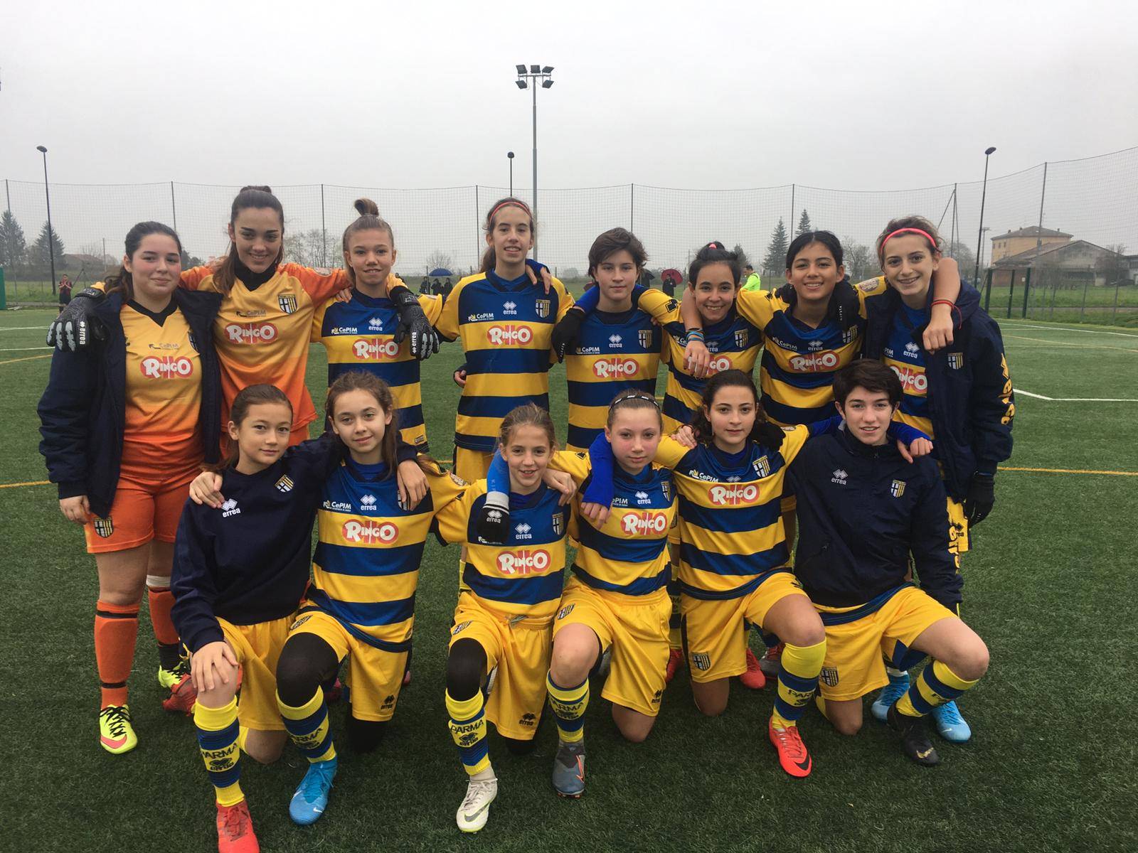 under 15 femminile parma bologna le gialloblù 01 12 2019