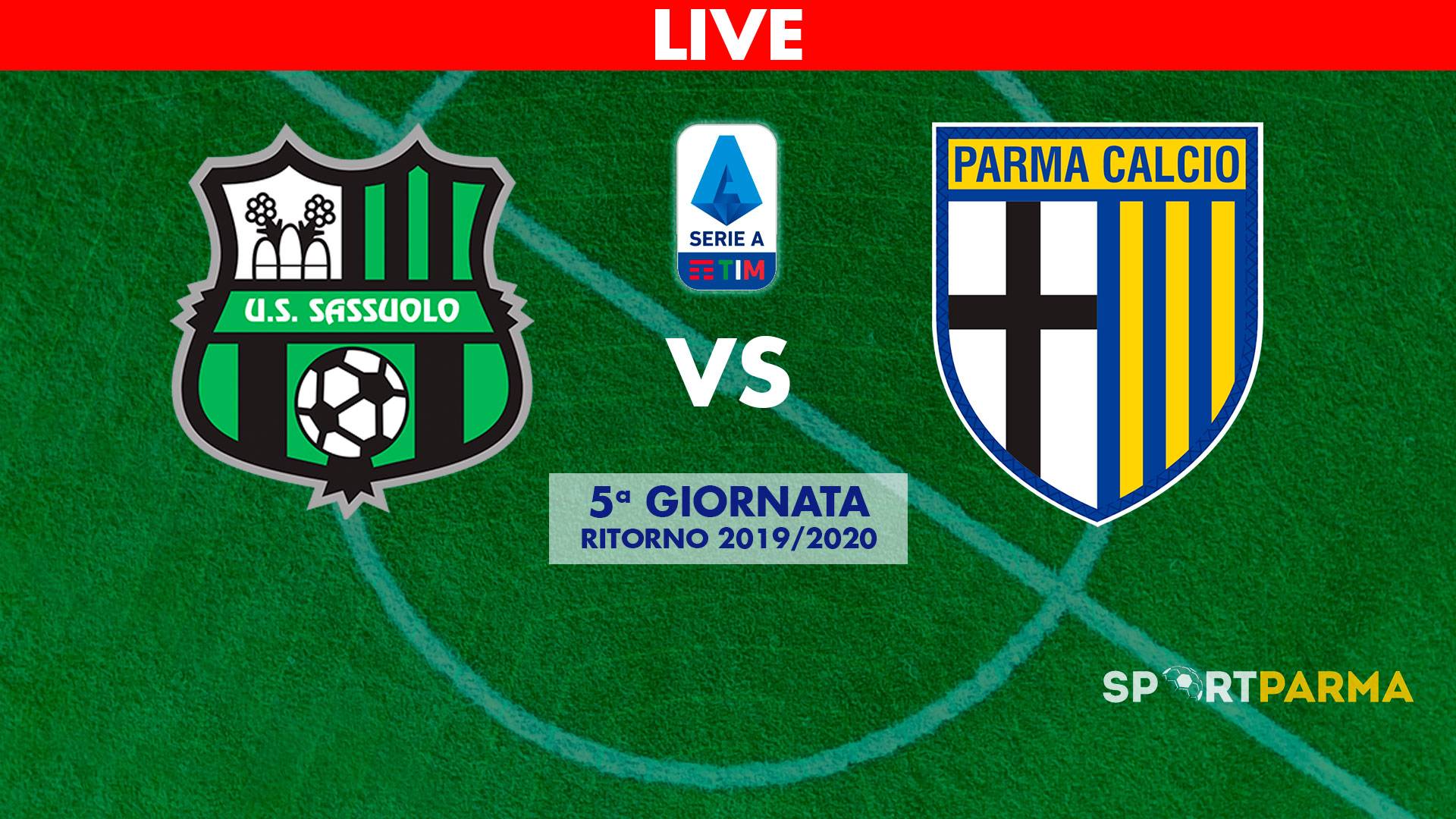 sassuolo parma2020 live