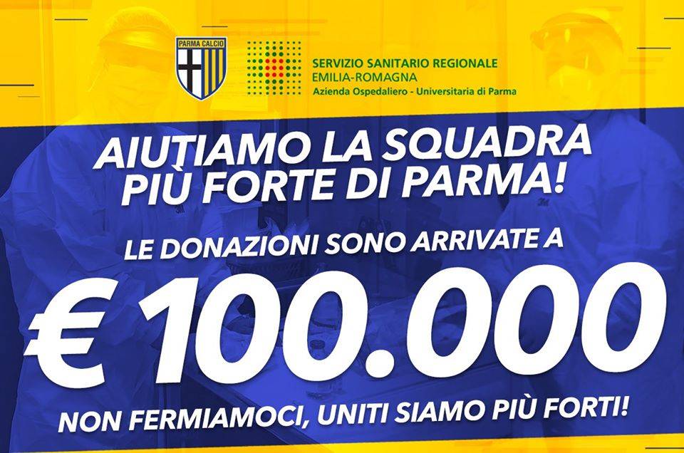 parma donaziona 100mila