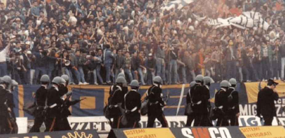 derby parma reggiana scontri foto boys