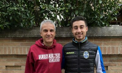 Alberto Setti mr Valtarese e Leonardo Setti centrocampista Solignano e1601940188548