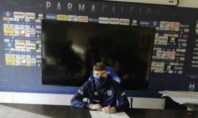 filippo rinaldi primo contratto da professionista con il Parma