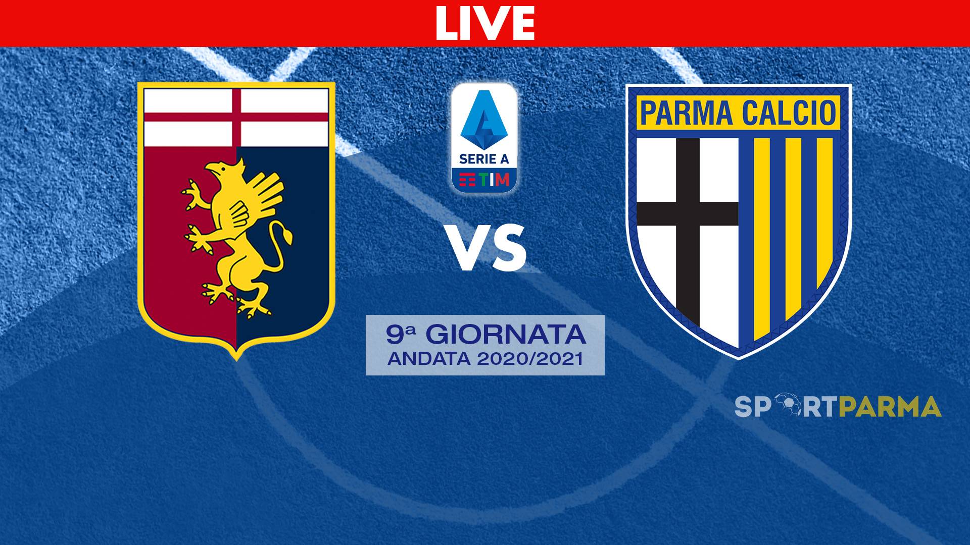 Genoa Parma grafica