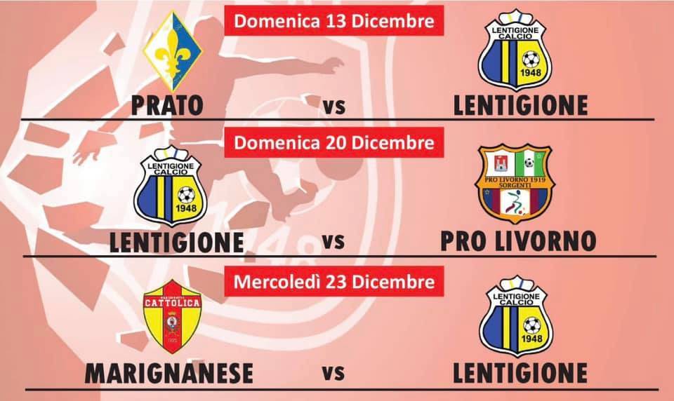 Calendario dicembre Lentigione Serie D 20202021