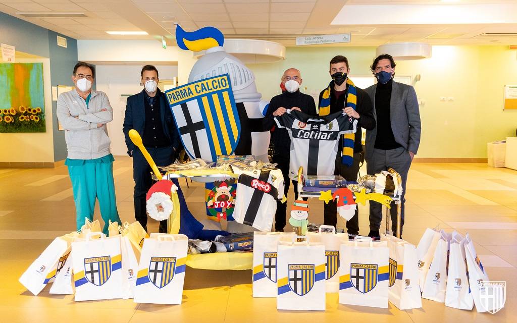 parma calcio ospedale 107 compleanno