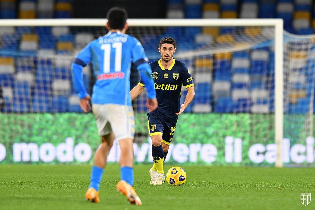 brugman in napoli vs parma