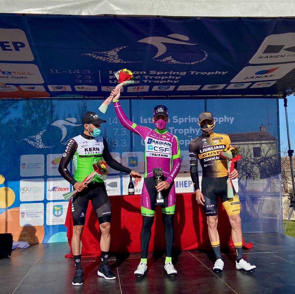 fiorelli podio bardiani porec trophy