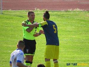 25 Morigoni protesta con arbitro in Borgo San Donnino Salsomaggiore 2 0