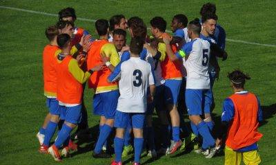 Esultanza dopo gol in Salsomaggiore Piccardo Traversetolo 1 2 1