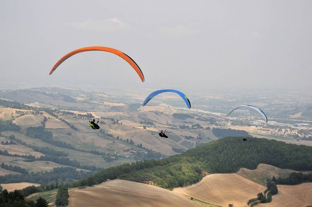 Campionati Italiani Parapendio Schia 2021 In volo