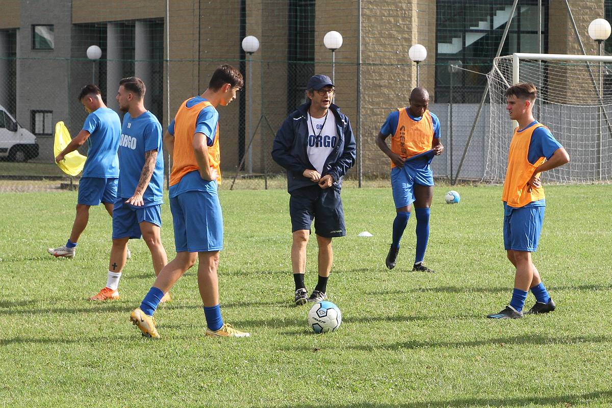 Allenamento Borgo San Donnino pre season 20212021