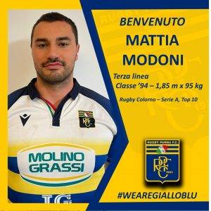Mattia Modoni Rugby Parma F.C. 1931