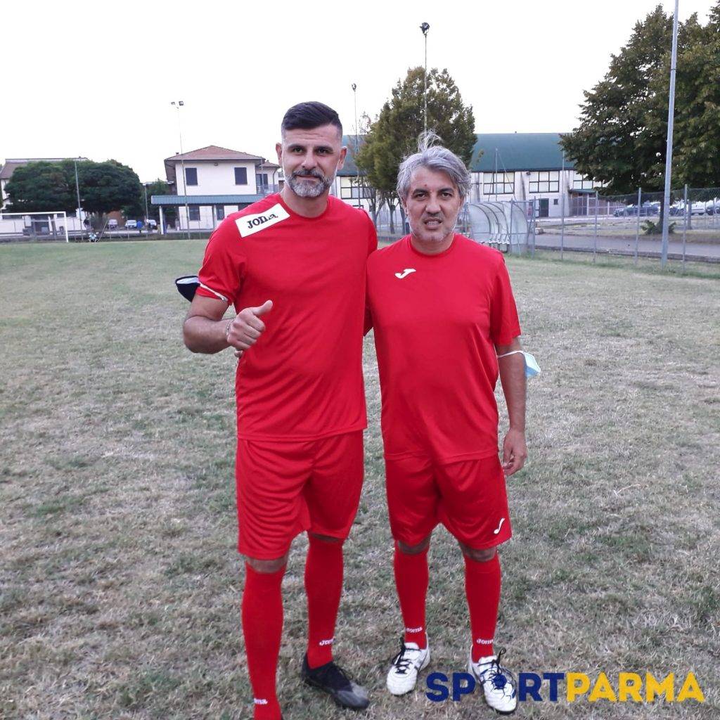 Vincenzo Iaquinta allenatore in seconda e Giuseppe Liperoti allenatore al Terme Monticelli s.s. 2021.2022