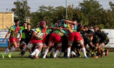 rugby colorno vs rugby viadana Koffi attacca