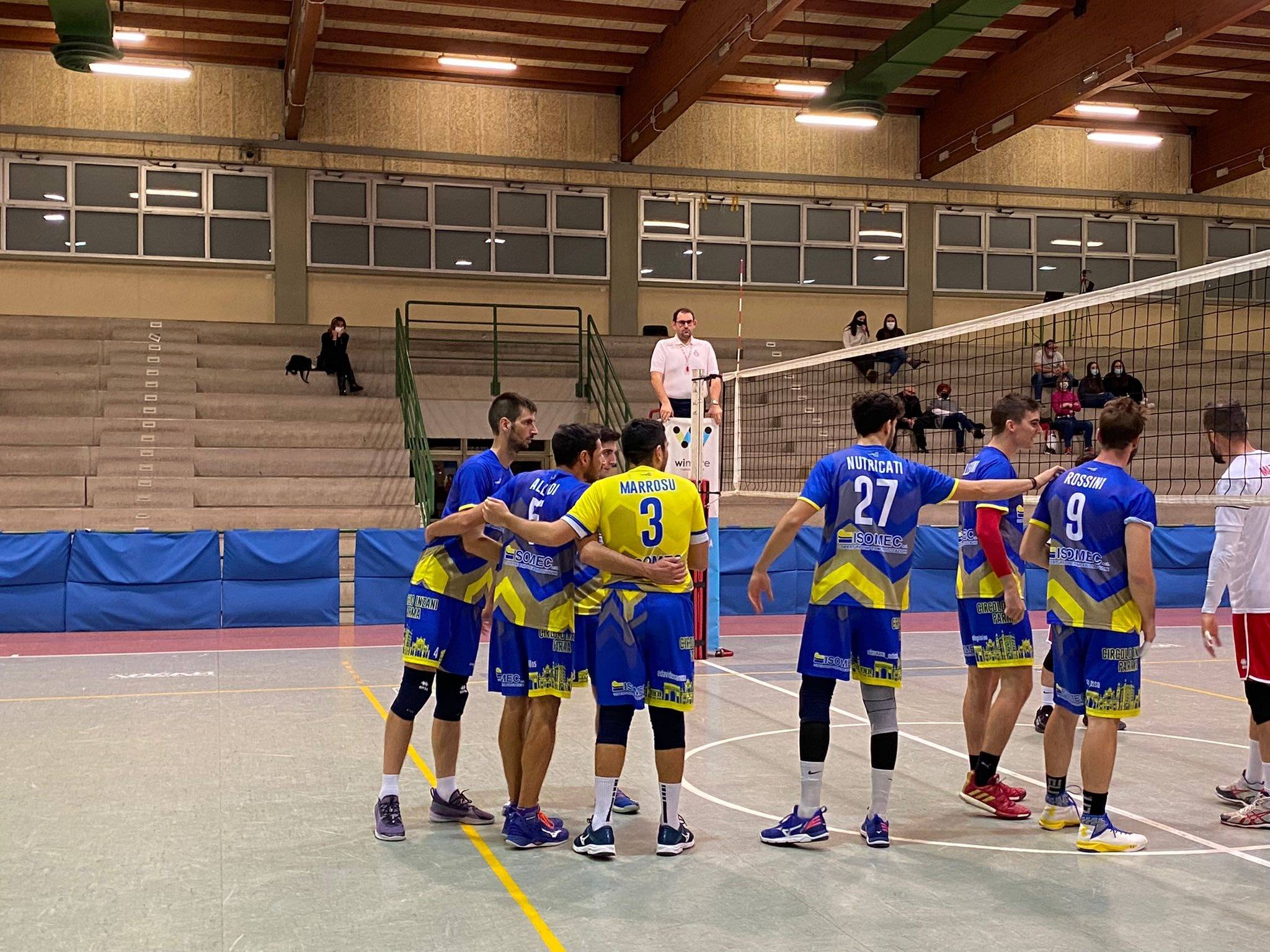 Circolo Inzani Isomec Volley vs GS Vigili RE Serie C maschile 2021 2022 2