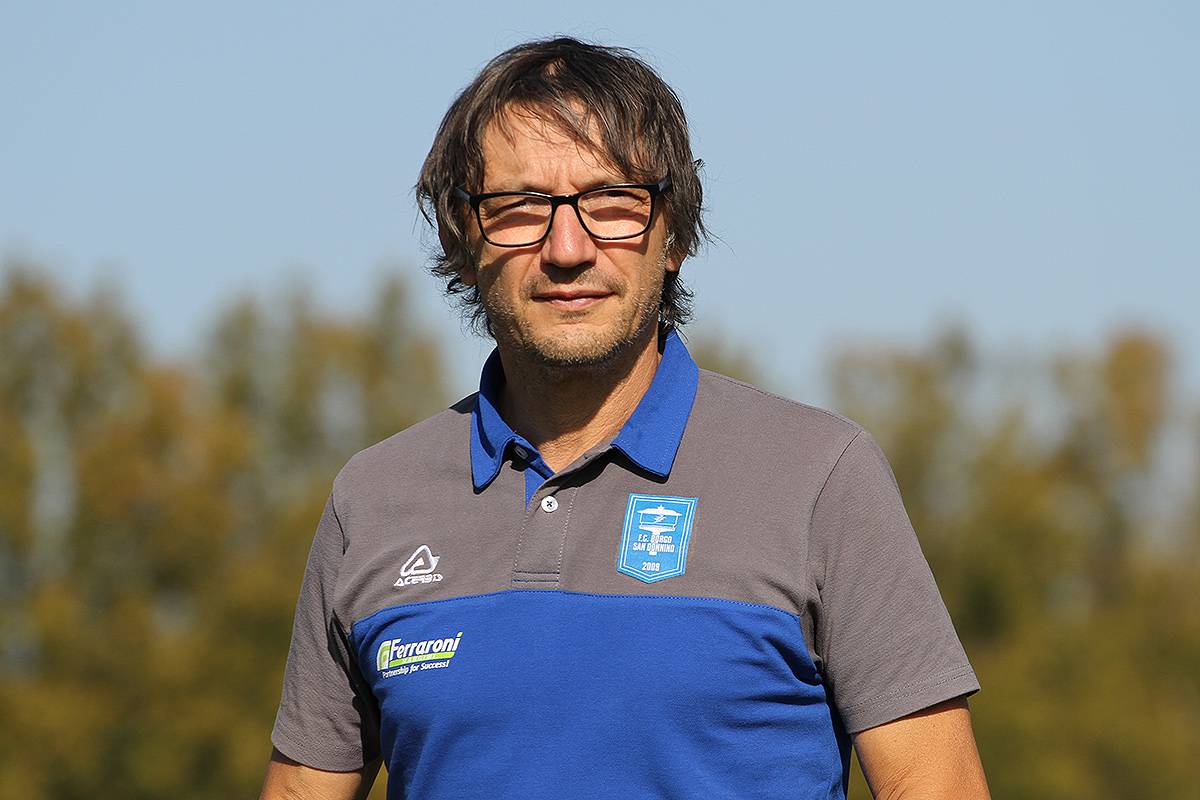 Mister Gianluca Baratta in Borgo San Donnino Aglianese 1 1 Serie D 2021 2022