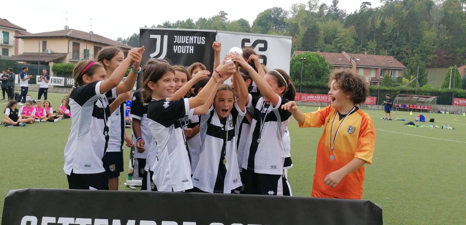 parma femminile under 11 3° al torneo di asti