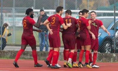 Esultanza dopo gol Fidentina in Fidentina Colorno 3 2